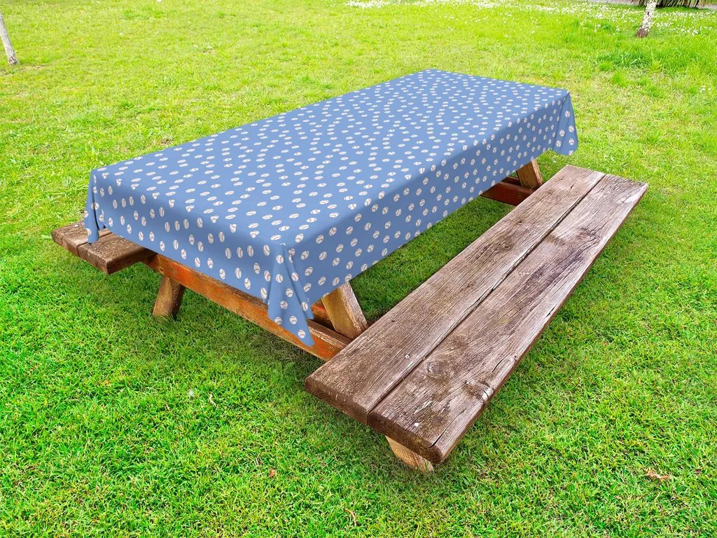 Tovaglia Antimacchia Baseball ABAKUHAUS 145x210 | Ideale Party Esterni