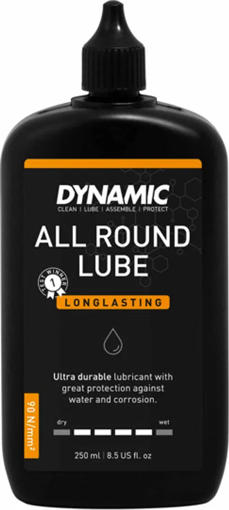 Dynamic All Round Lube 250ml: Performance e Silenzio per la tua Bici