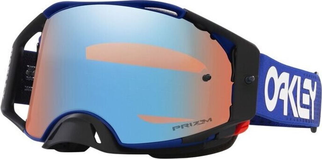 OAKLEY Airbrake MX Brille - Moto Blau B1B Prizm MX Sapphire Glas