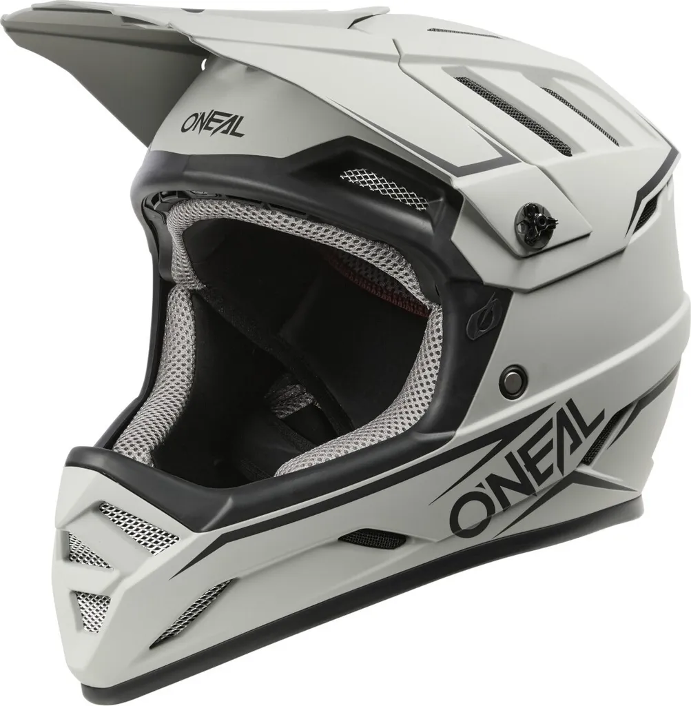 Casque VTT de Descente Intégral Oneal Backflip Solid Gris Taille S