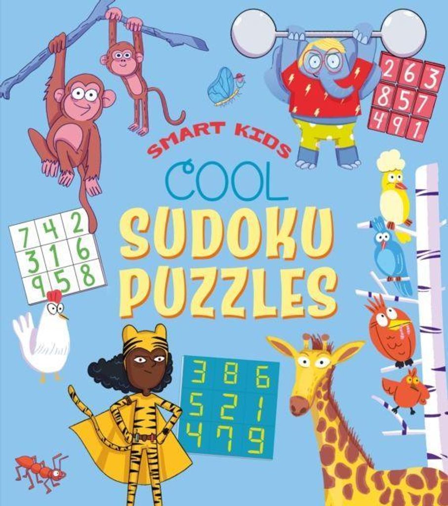 Smart Kids Cool Sudoku Puzzles – Lingua: Inglese