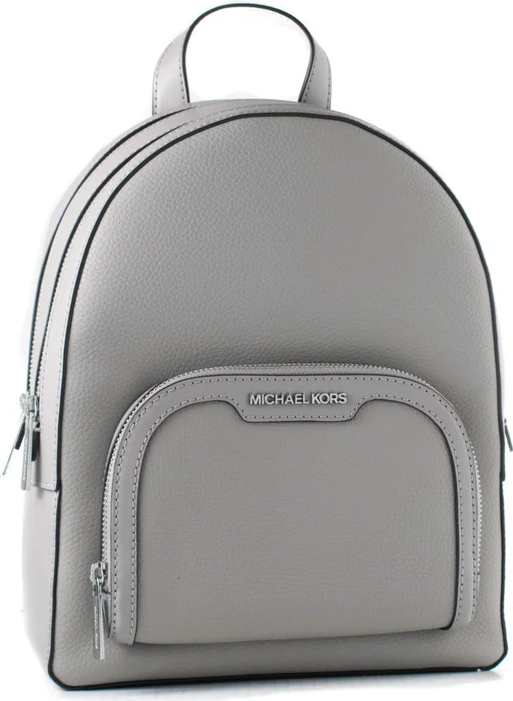 Sac à dos Michael Kors 35S2S8TB2L cuir gris perle chic 28 x 23 x 10 cm
