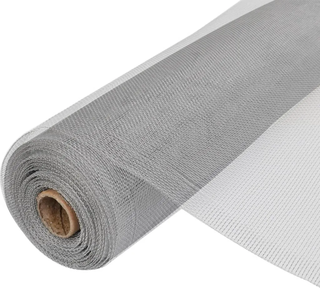 Rete in Alluminio per Pozzi Luce e Zanzariere - Protezione Certificata