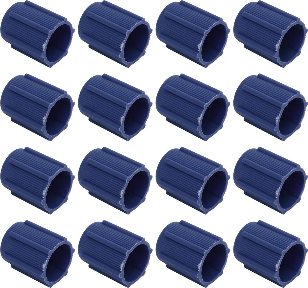 50 Tappi Valvole Aria Condizionata Auto - Kit Universale R134a Alta/Bassa