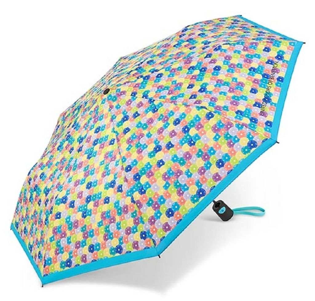 Happy Rain Benetton Mini AC Auf-Automatik Taschenschirm Produktbild 