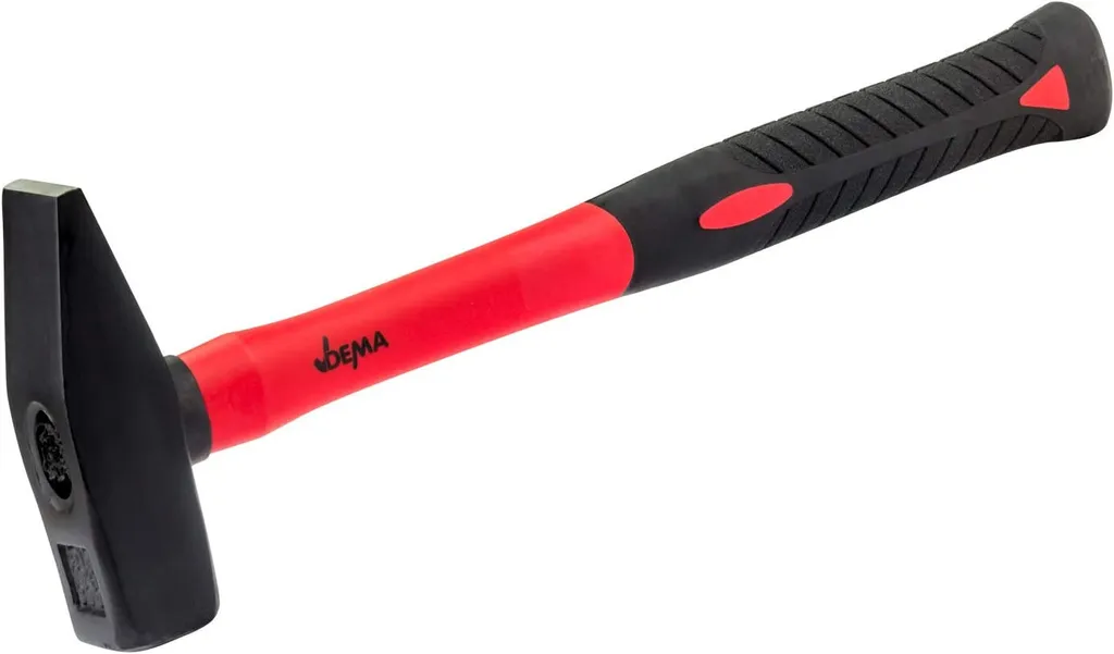 Martello da Fabbro 800g Professionale | Manico in Fibra di Vetro Shock-Proof