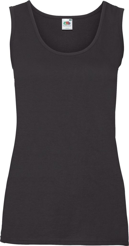 Fruit of the Loom - "Value" Ärmelloses Oberteil für Damen PC6091 (L) (Schwarz)