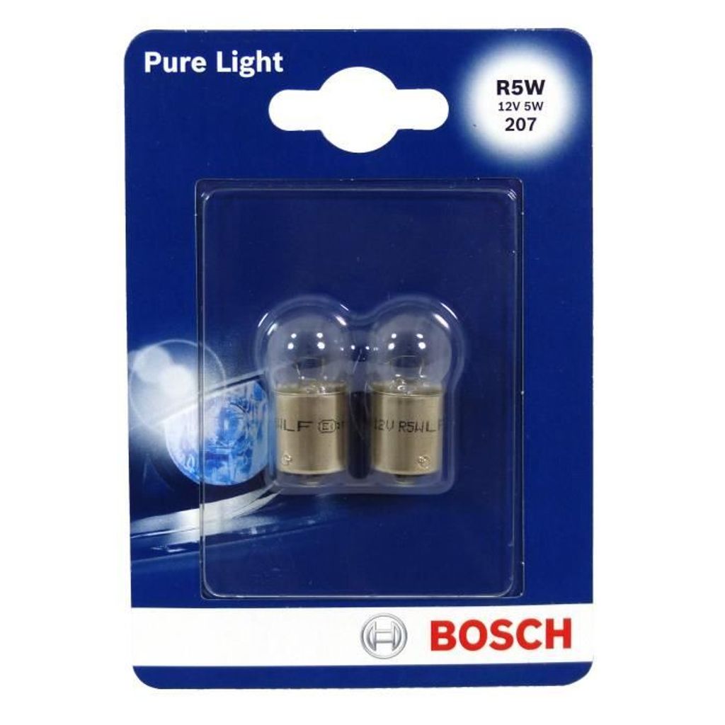 Bosch R5W Pure Light Kfz Glühlampe 12V, BA15s