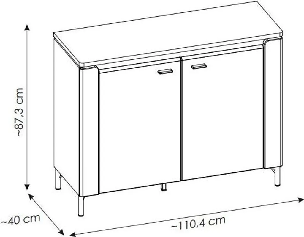 Commode Norica pour optimiser le rangement du linge de maison - 3