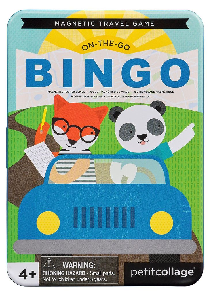 On-The-Go Bingo Magnetic Travel Game