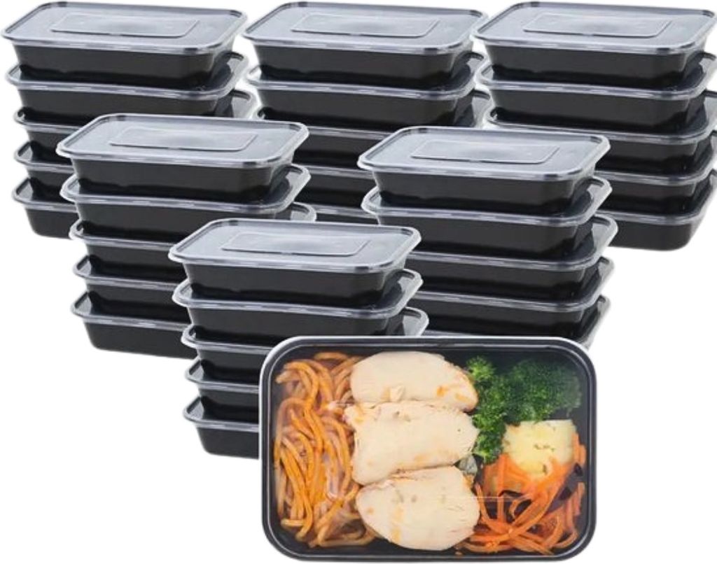 Meal Prep, 20 Stück 500ml, Lebensmittelbox, Lunch-Box, Produktbild 2
