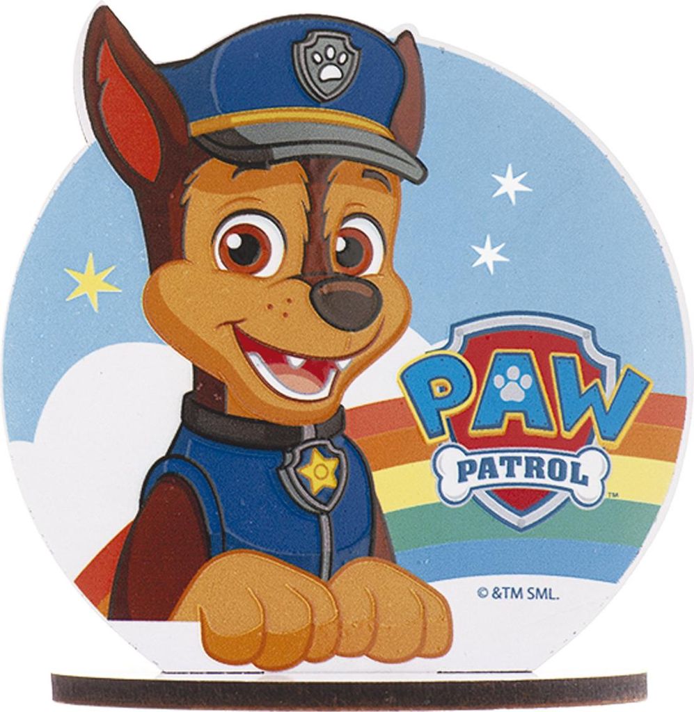 Tortendekoration 12,5cm Paw Patrol Chase