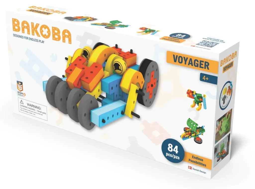 Jeu de construction Voyager Bakoba : fini le bruit et les blessures