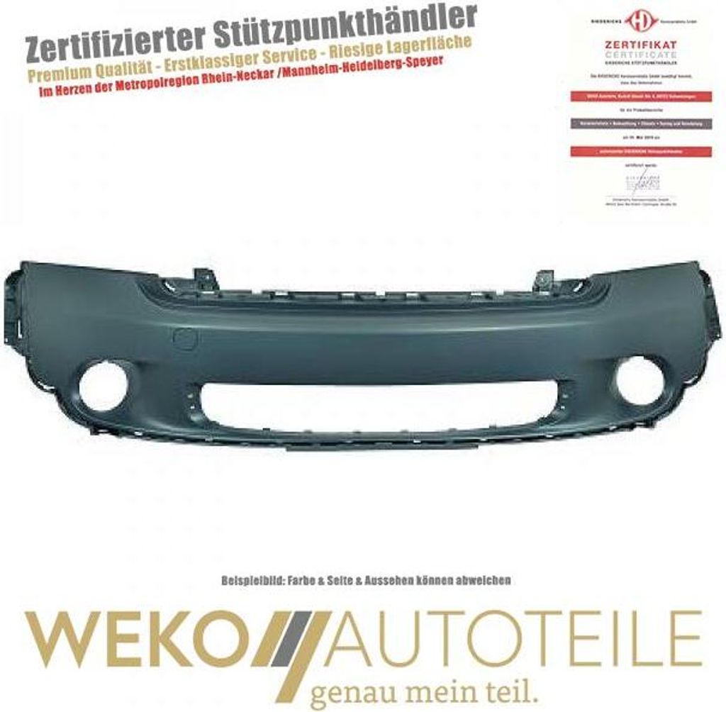 Stoßstange vorne DIEDERICHS 1207051 für MINI