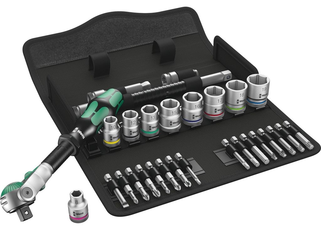 Set di chiavi a bussola da 3/8" (29 pezzi) ZYKLOP speed Immagine del prodotto 