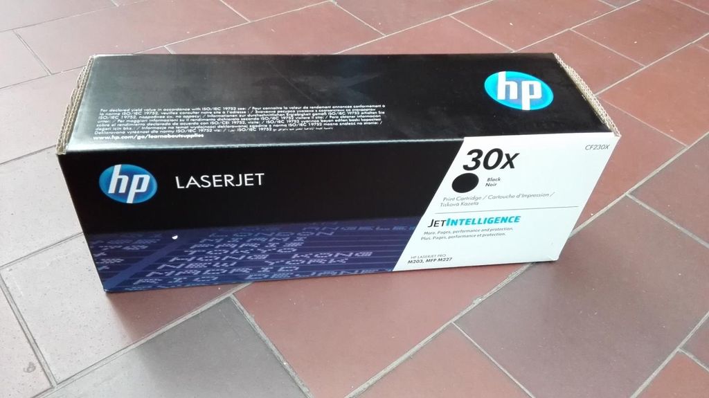 HP 30X Schwarz Original LaserJet Tonerkartusche mit hoher Produktbild 