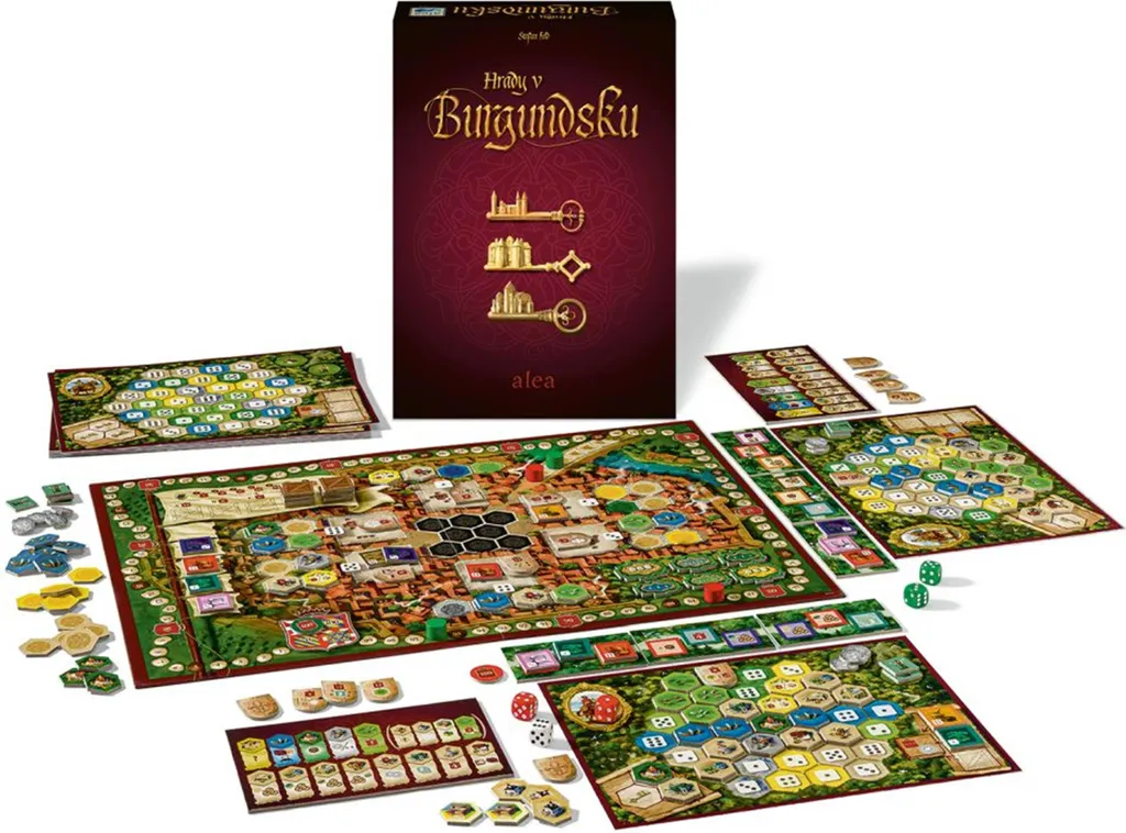 Améliorez votre stratégie avec le jeu Les Châteaux de Bourgogne Ravensburger