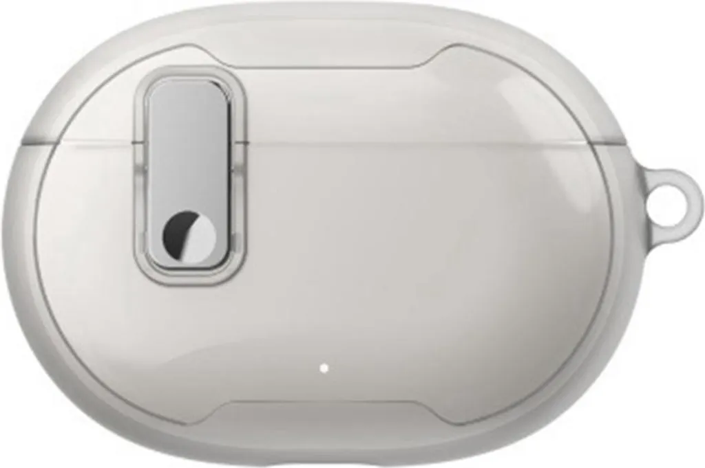 Custodia Trasparente INF per Beats Studio Buds/Buds+ con Blocco di Sicurezza
