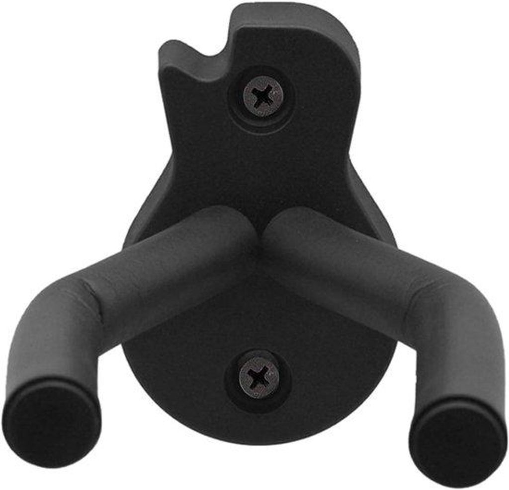 Gitarrenhalter - Instrumentenhalter - Tonhalter - Verstelbarer Halter - 5.1 cm Breit - Schwarz