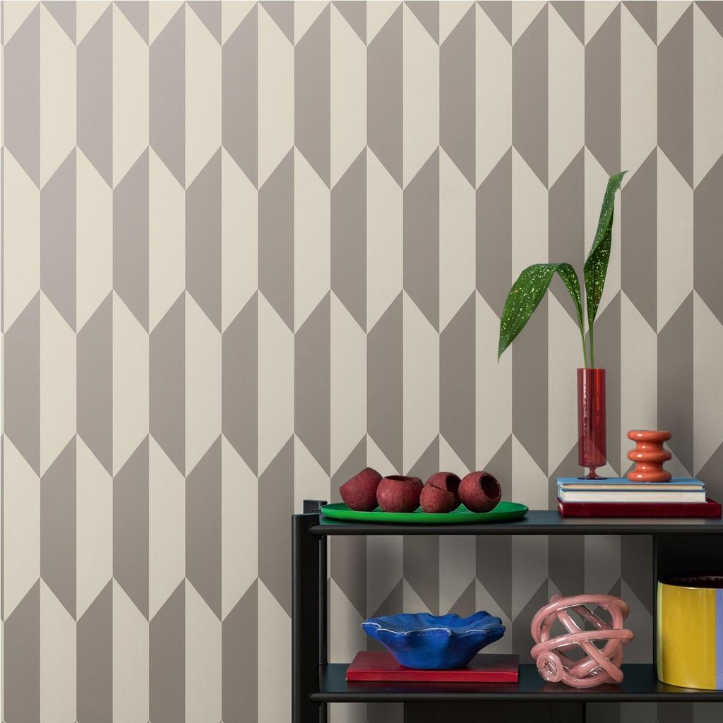 A.S. Creation Vliestapete 10.05 x 0.53 m Livingwalls 3D Tapete Silber 790863 Geometrisch CosmoLiving by Cosmopolitan