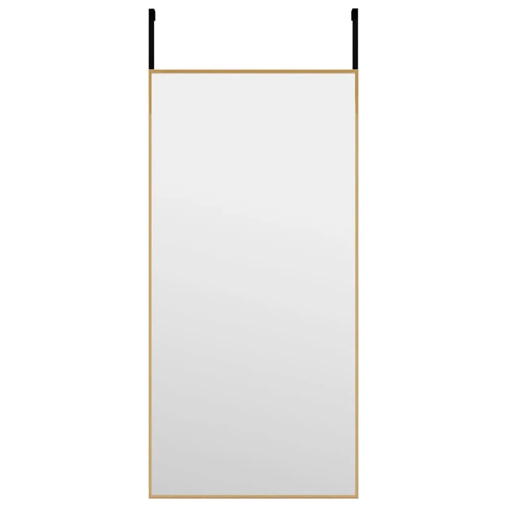 Specchio per Porta Golden 30x60 cm - Cornice Oro Alluminio Elegante