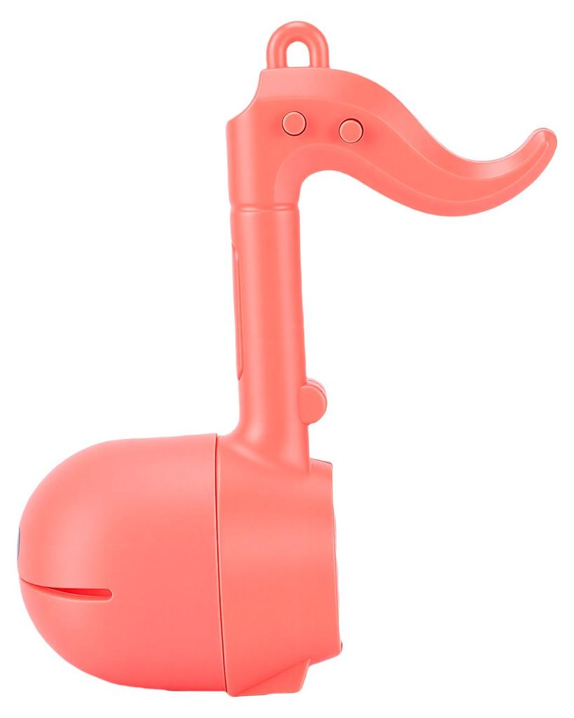 Tadpole Shape Electronic Music Instrument, Kids Toy Electric Musical Instrument, Rechargeable Portable Synthesizer for Children Pink