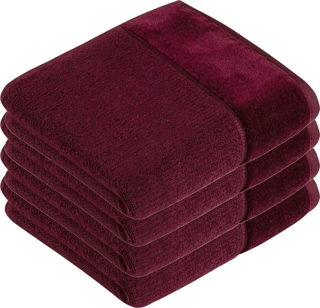 4er Pack Handtuch Pure von der Marke Vossen 60 x 110 cm