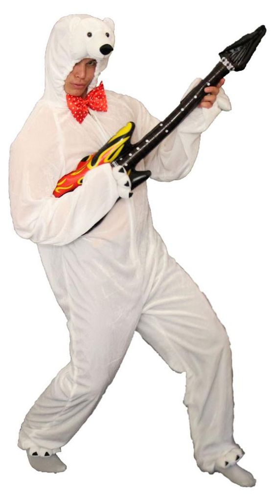 FO10856  Eisbär Polarbär Kostüm, Größe:XL Produktbild 