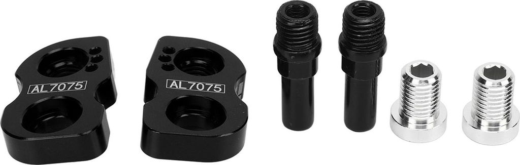 1Pair Folding Bike V Brake Extension Conversion Sitz Sitz 14 bis 16 18 406 451 Rad Set Schwarz
