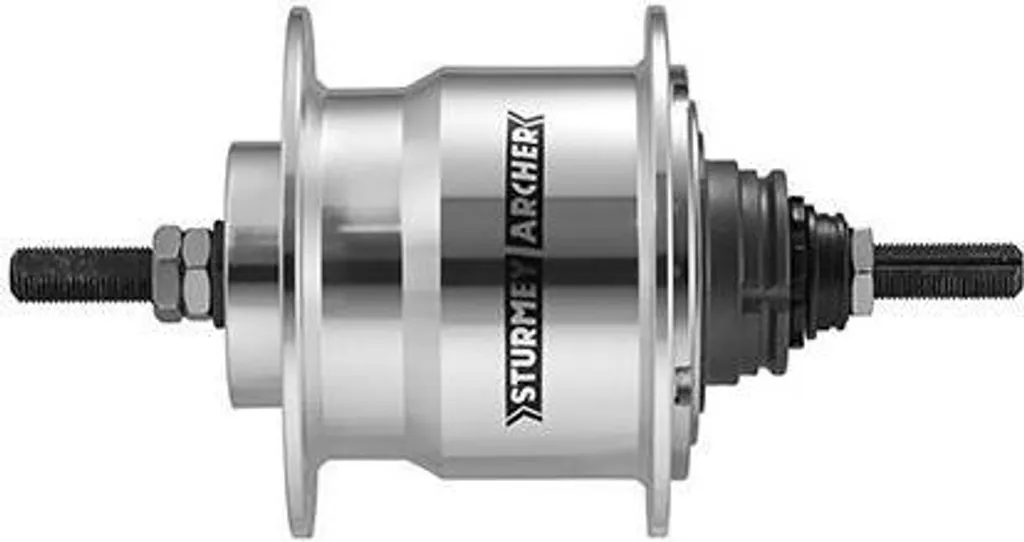 Ricambio Mozzo Sturmey Archer X-RF4 4 Speed 36H 170mm Argento
