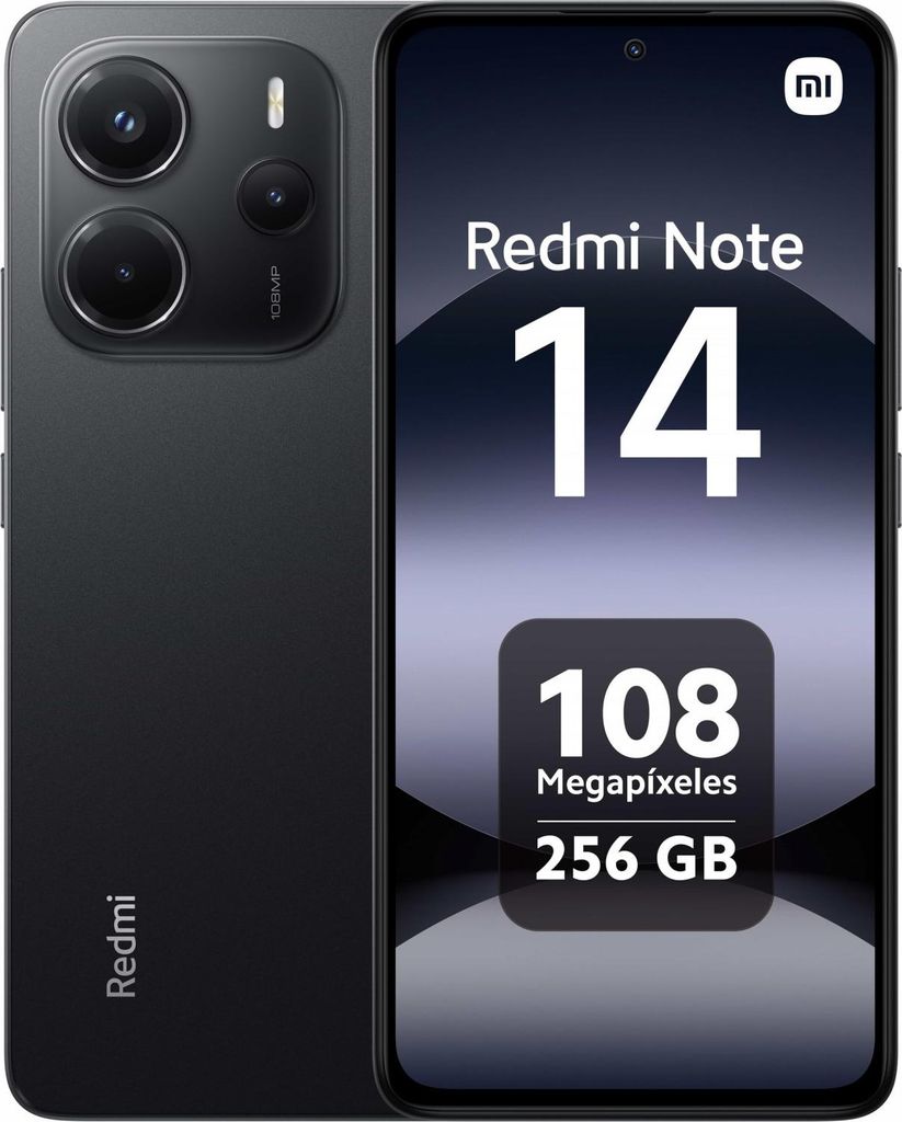 Xiaomi Redmi Note 14 8/256GB Midnight Black (60832) Produktbild 