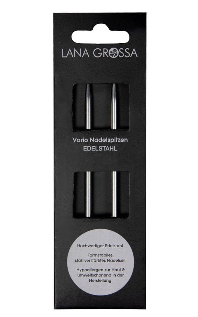 Lana Grossa Nadelspitzen Edelstahl 5.5 mm Kurz Produktbild 