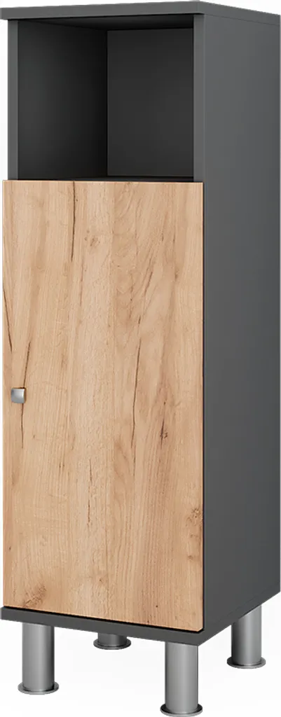 Meuble salle de bain fin Vicco Fynn 54351 : fini le désordre 30x95cm