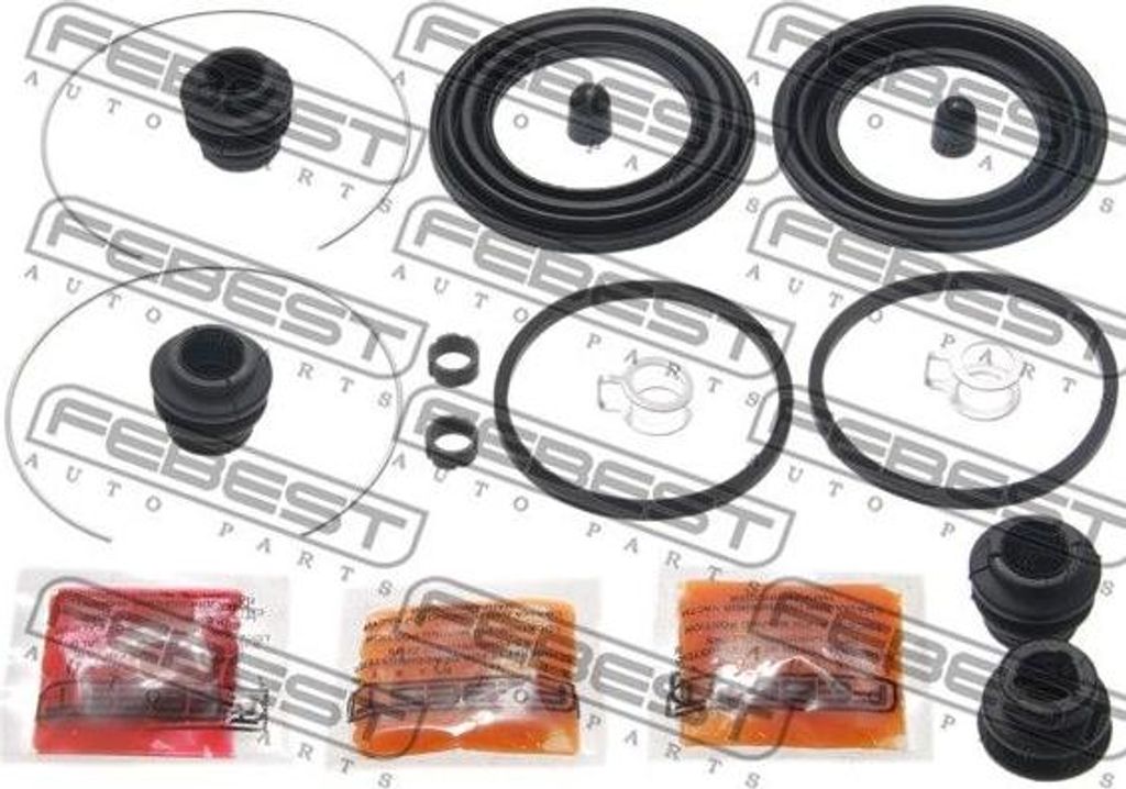 FEBEST 0175-NCP90F Reparatursatz, Bremssattel OE 447852070 kompatibel mit Yaris