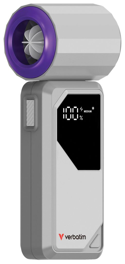 Verbatim Cool 'n' Go AirJet Handventilator USB-C Produktbild 