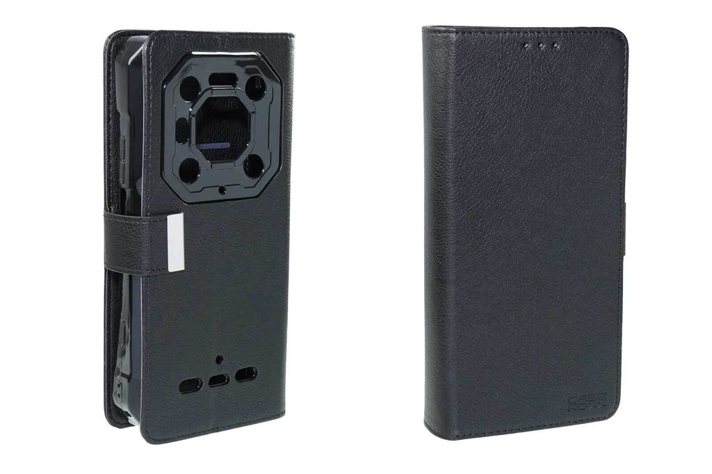 Custodia In Pelle Marrone Per Ulefone Armor 2 / 2s – Tasca Outdoor Con Chiusura Magnetica E Clip Girevole - 2