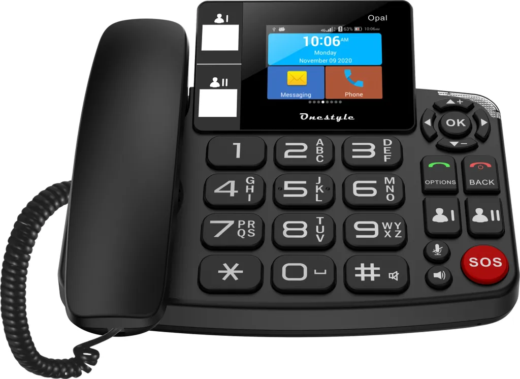 Téléphone fixe à carte SIM Onestyle Opal : la solution de bureau sans fil