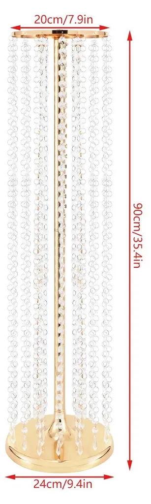 Support Fleur Mariage Stable 90 cm : Solution Décoration Table et Allée