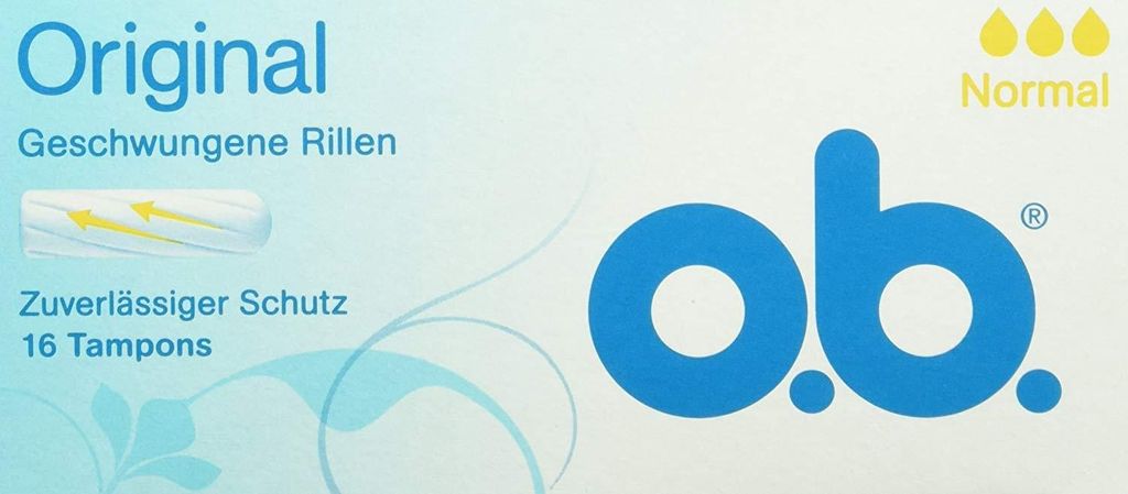 Tampony O.b. Normální, 16 kusů Obrázek produktu 