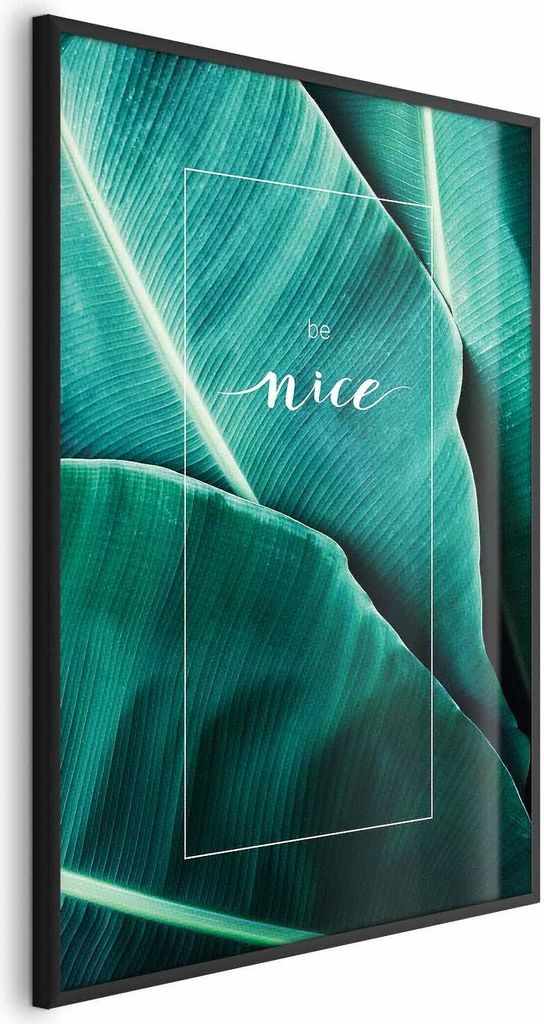 Posterpapier Poster - Be Nice 60x90 cm Blätter b-C-0270-ao-a