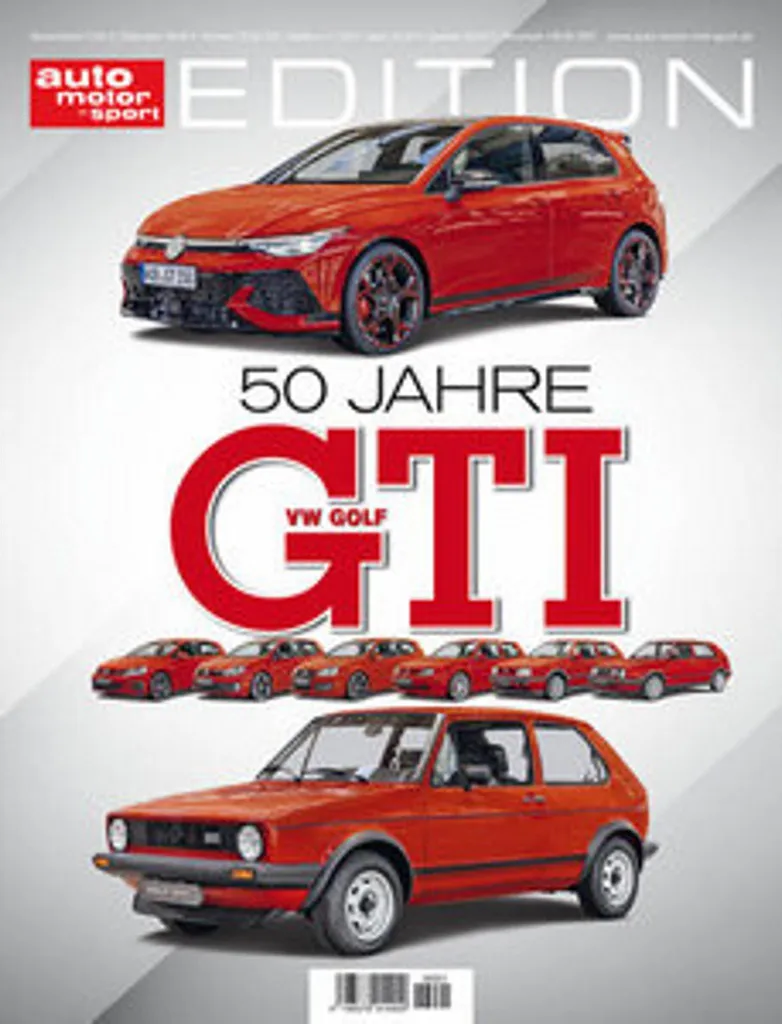 Livre Photo 50 Ans Golf GTI ams Edition : Édition Limitée Anniversaire