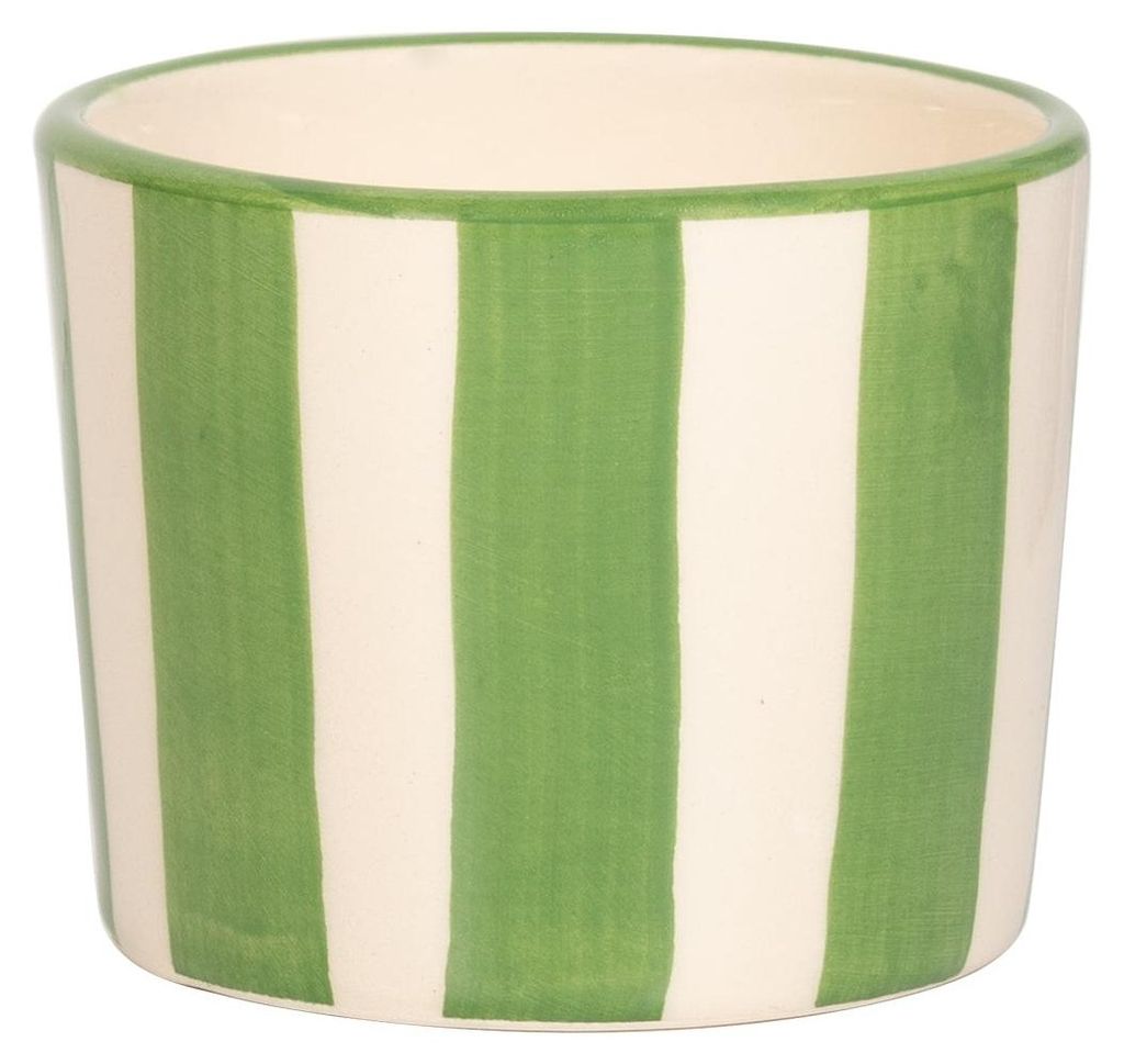 Lido Set 2 Bicchieri Tumbler Righe Verde Vetroceramica Immagine del prodotto 