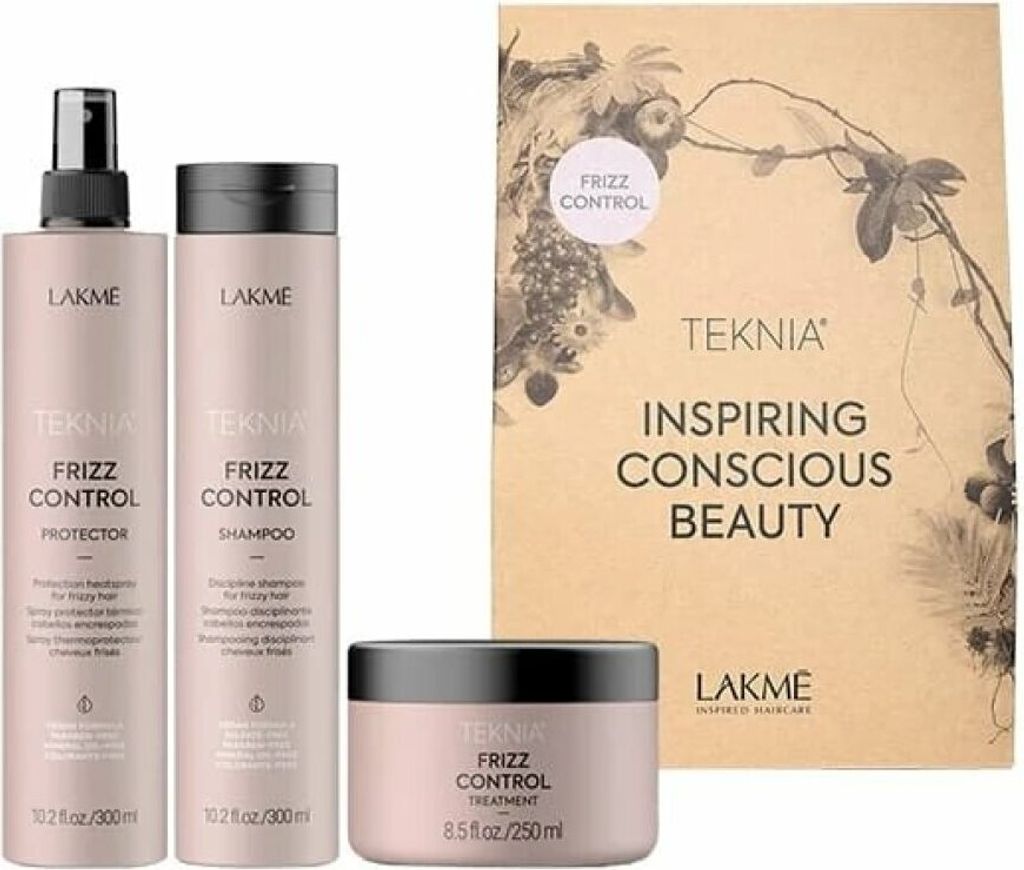 Lakme TKN Frizz Control Retail Pack: Shampoo 300 ml + Produktbild 