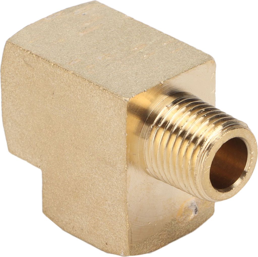 Messing Rohr T-Stück Auto solide Straße Rohr Außengewinde 1/8in NPT Malex1/8in NPT 1000 PSI