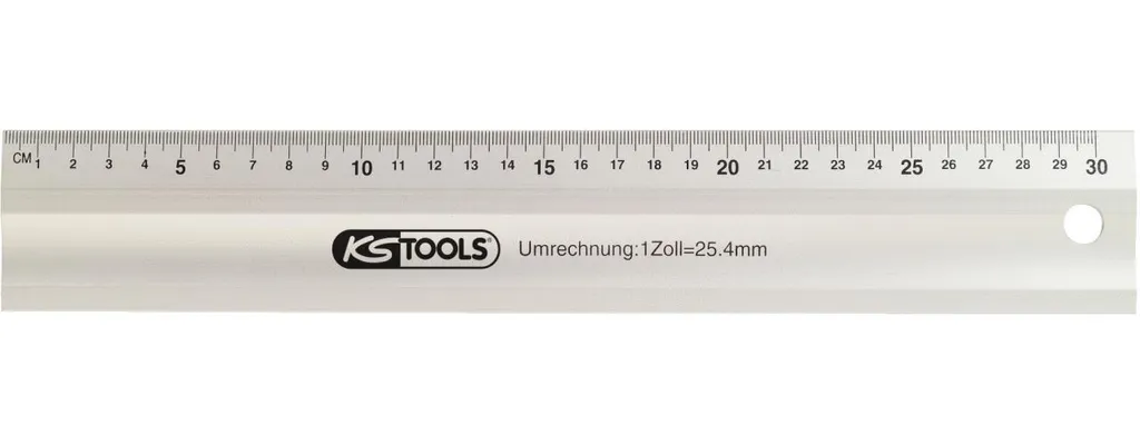 KS Tools 300.0125 Riga in Acciaio Flessibile 1000mm Professionale