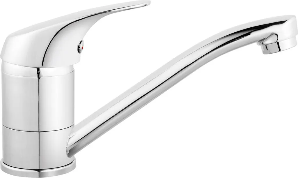 Robinet chromé Ferro ONE BFO2A avec cartouche céramique - Finition Inox