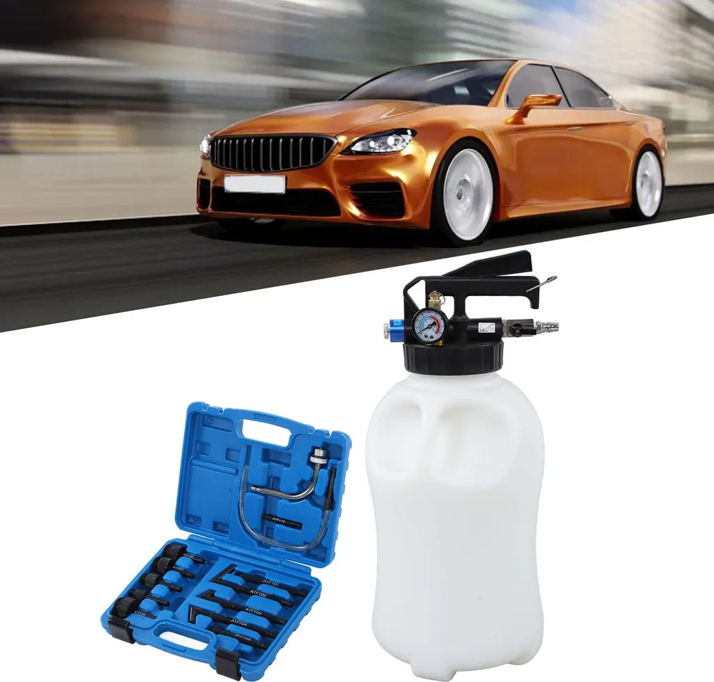 Distributeur d'huile ATF 10L et pompe de remplissage boîte automatique