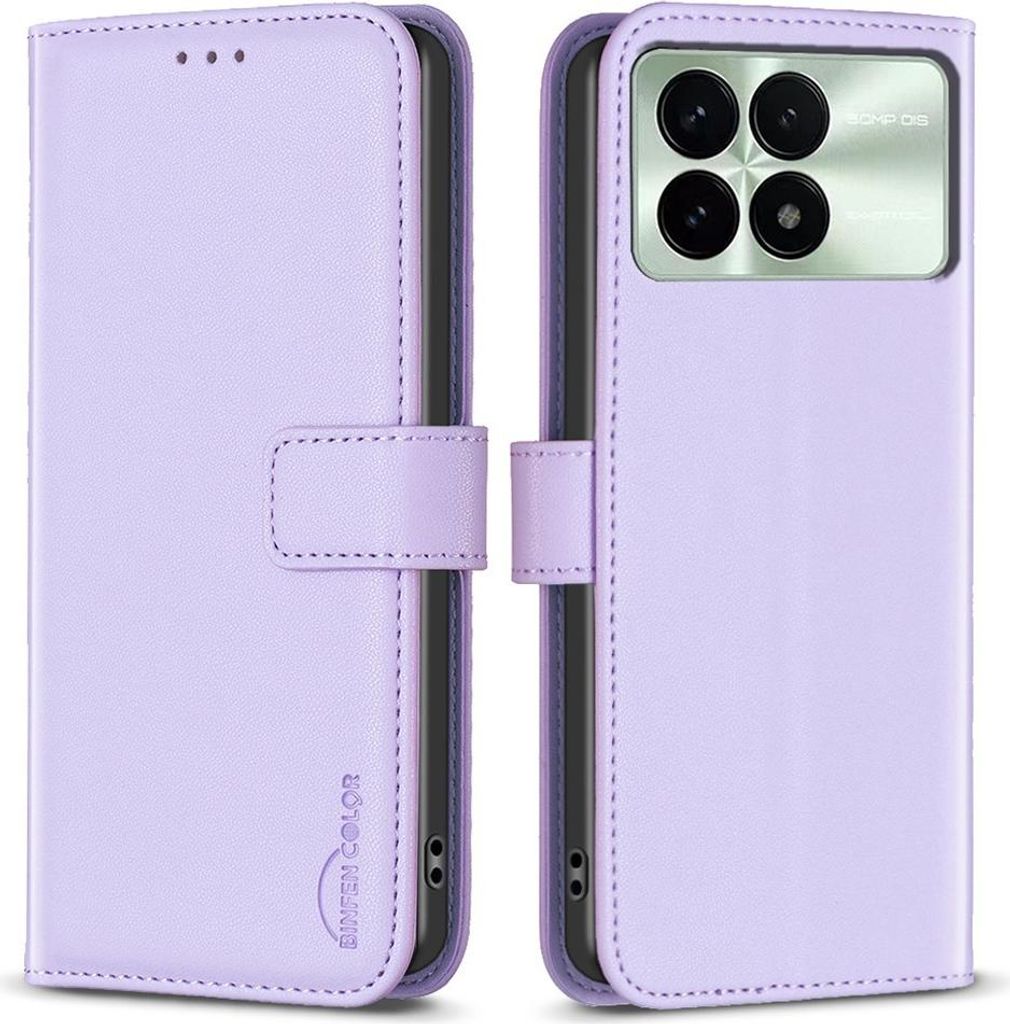 Xiaomi Poco X6 Pro 5G Hülle - BINFEN Klapphülle - Lavendel