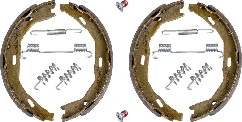 Febi Bremsbacken hinten für Mercedes C-Klasse CLK CLS E-Klasse S-Klasse SLS T1
