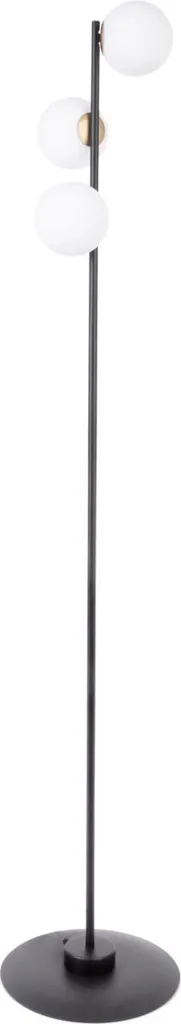 Lampadaire Gama Sigma Lighting Noir avec 3 Abat-jours G9 Minimaliste